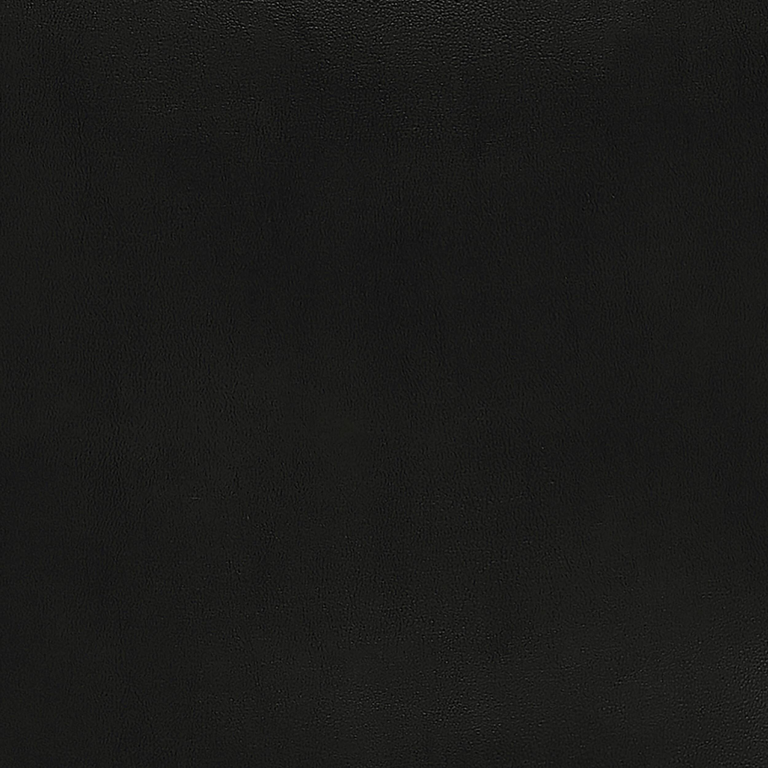 Alt View 21. La-Z-Boy - Delano Big & Tall Bonded Leather Executive Chair - Jet Black/Gray Wood.