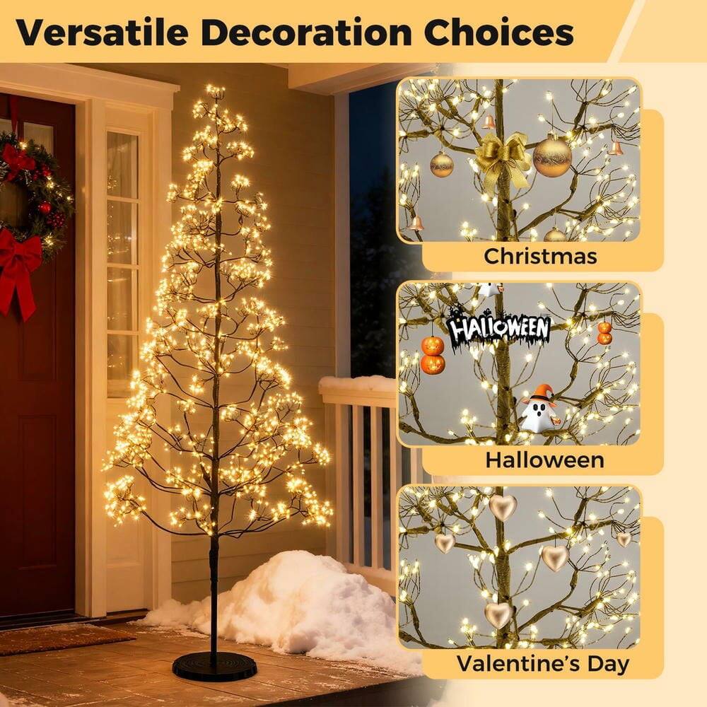 Versatile Decoration Choices

- Christmas
- Halloween
- Valentine's Day