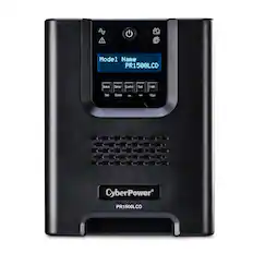 Model Name: PR1500LCD
Status Setup Control Test Logs Tab Enter Esc
CyberPower PR1500LCD