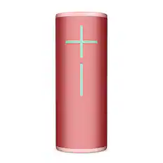 Front. Ultimate Ears - BOOM 4 Portable Wireless Bluetooth Speaker with Waterproof, Dustproof and Floatable design - Raspberry Red.