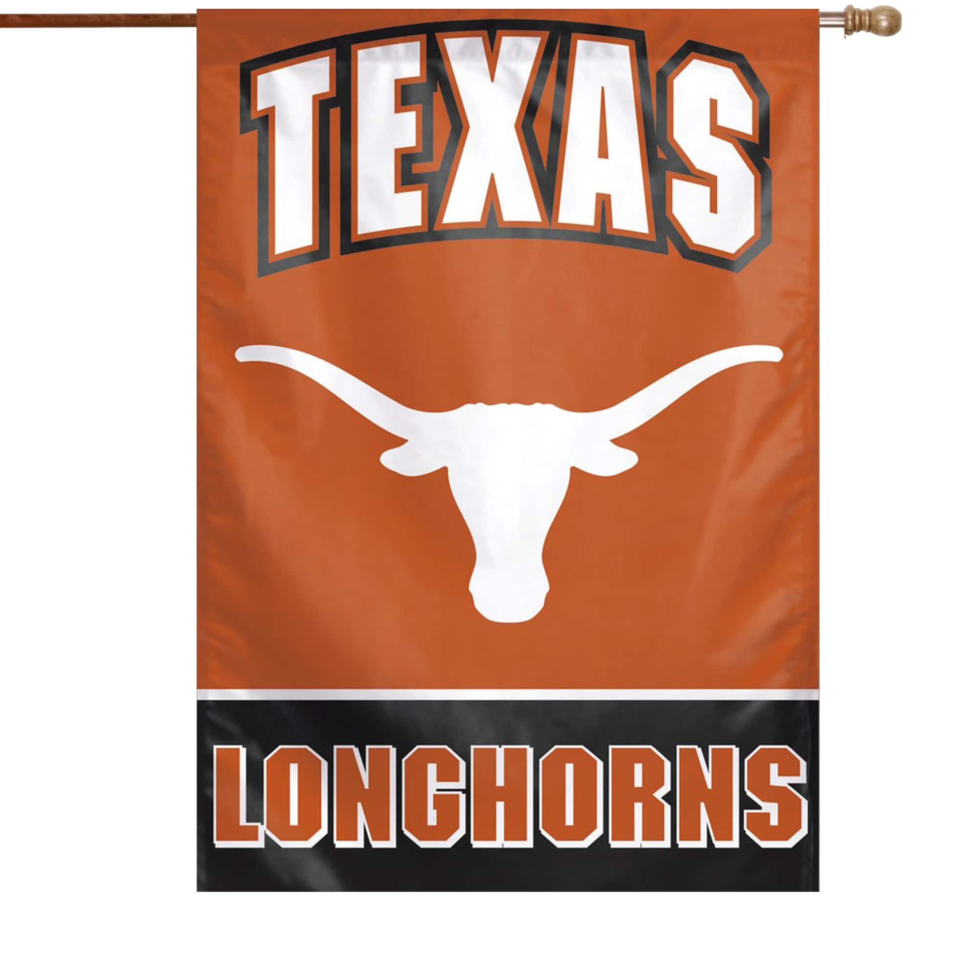 WinCraft - Texas Longhorns 28" x 40" Full Name House Flag - Multicolor