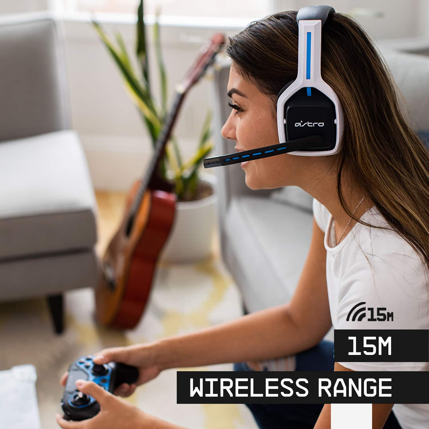 Astro Gaming – A20 Gen 2 Wireless Gaming Headset for PS5, PS4, PC – White/Blue Sansujyuku sansujyuku.com