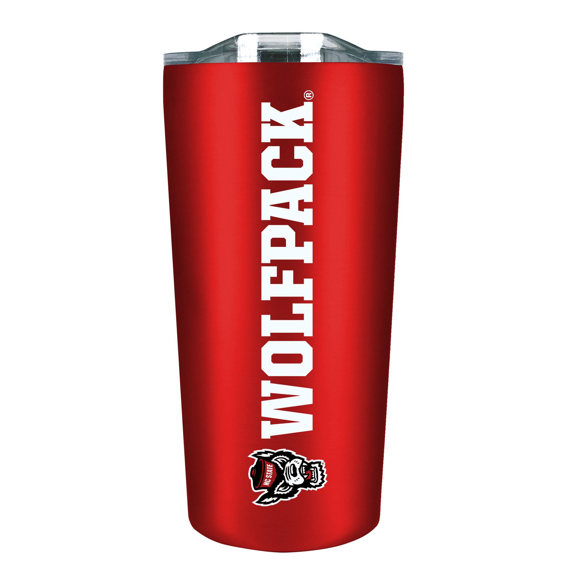 The Fanatic Group - NC State Wolfpack 18oz. Stainless Soft Touch Tumbler - Multicolor