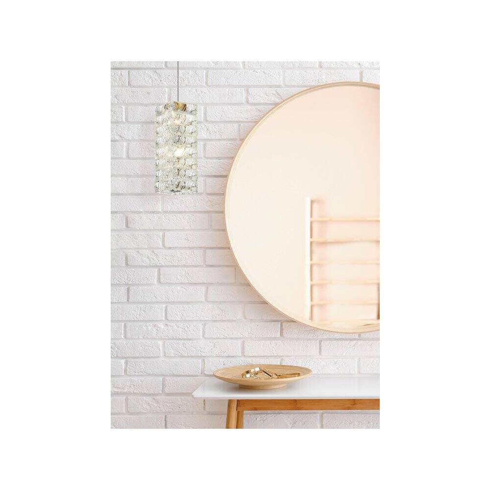 Alt View 8. Elegant Lighting - Aston 6.5 inch LED Pendant in Satin Gold - Satin Gold.