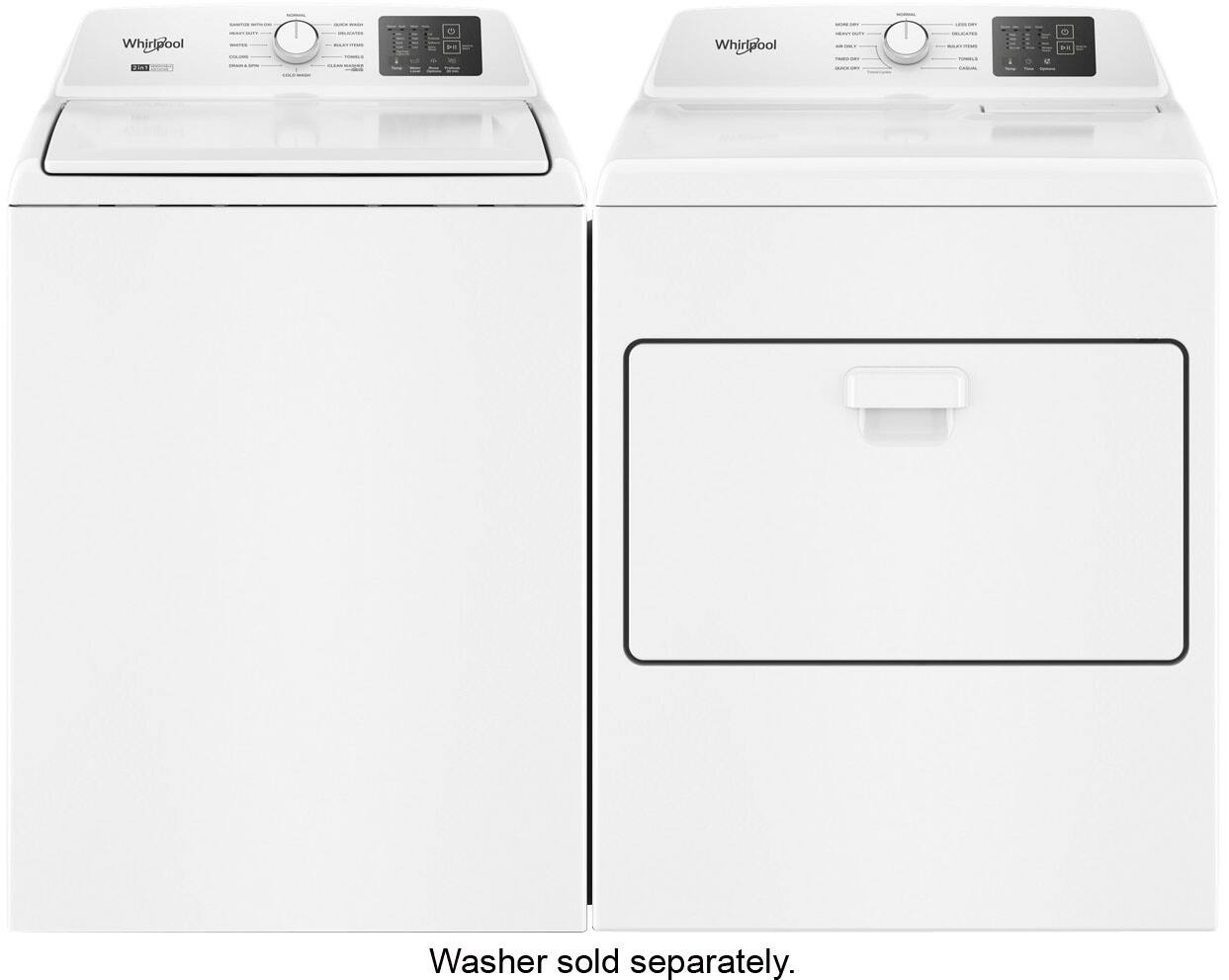 Whirlpool FA1 - Whirlpool 2. Washer sold separately.