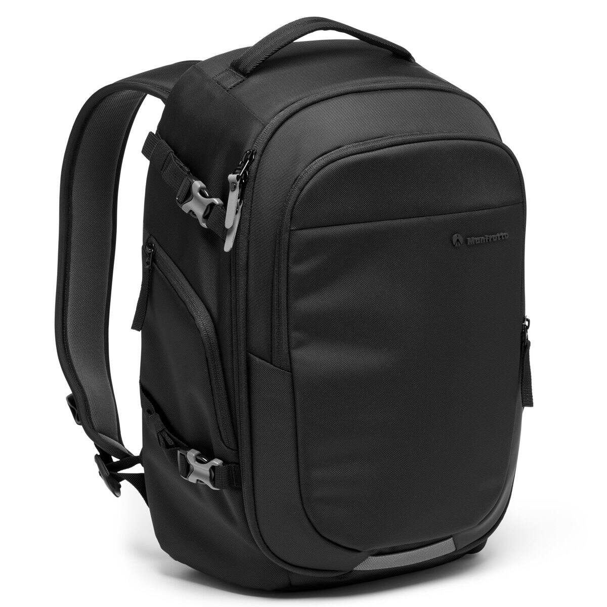 Front. Manfrotto - Manfrotto Advanced III Gear Backpack for DSLR/CSC/Drone, 13" Laptop Compartment, Medium, Black.