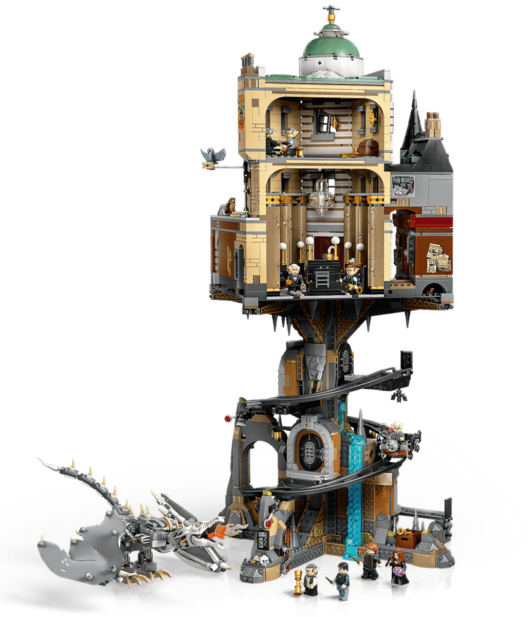Back. LEGO - Harry Potter Gringotts Wizarding Bank – Collectors' Edition 76417.