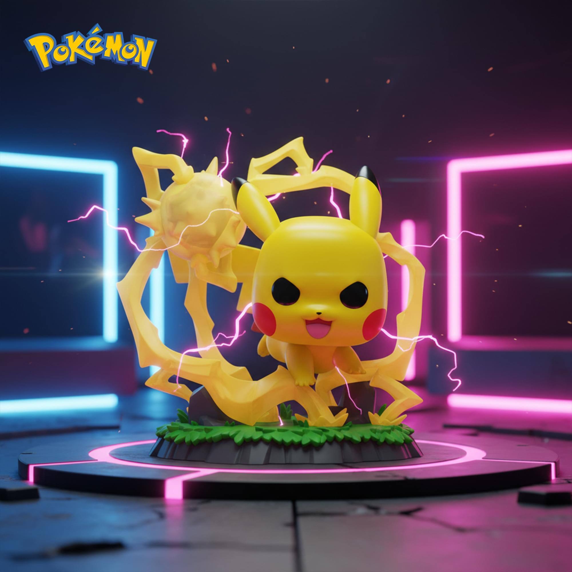 Alt View 3. Funko - Pokemon: Pikachu Premium - Multicolor.