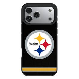 Keyscaper - NFL - Pittsburgh Steelers Bump Case with 8.2ft Drop Protection - 15 - Multicolor