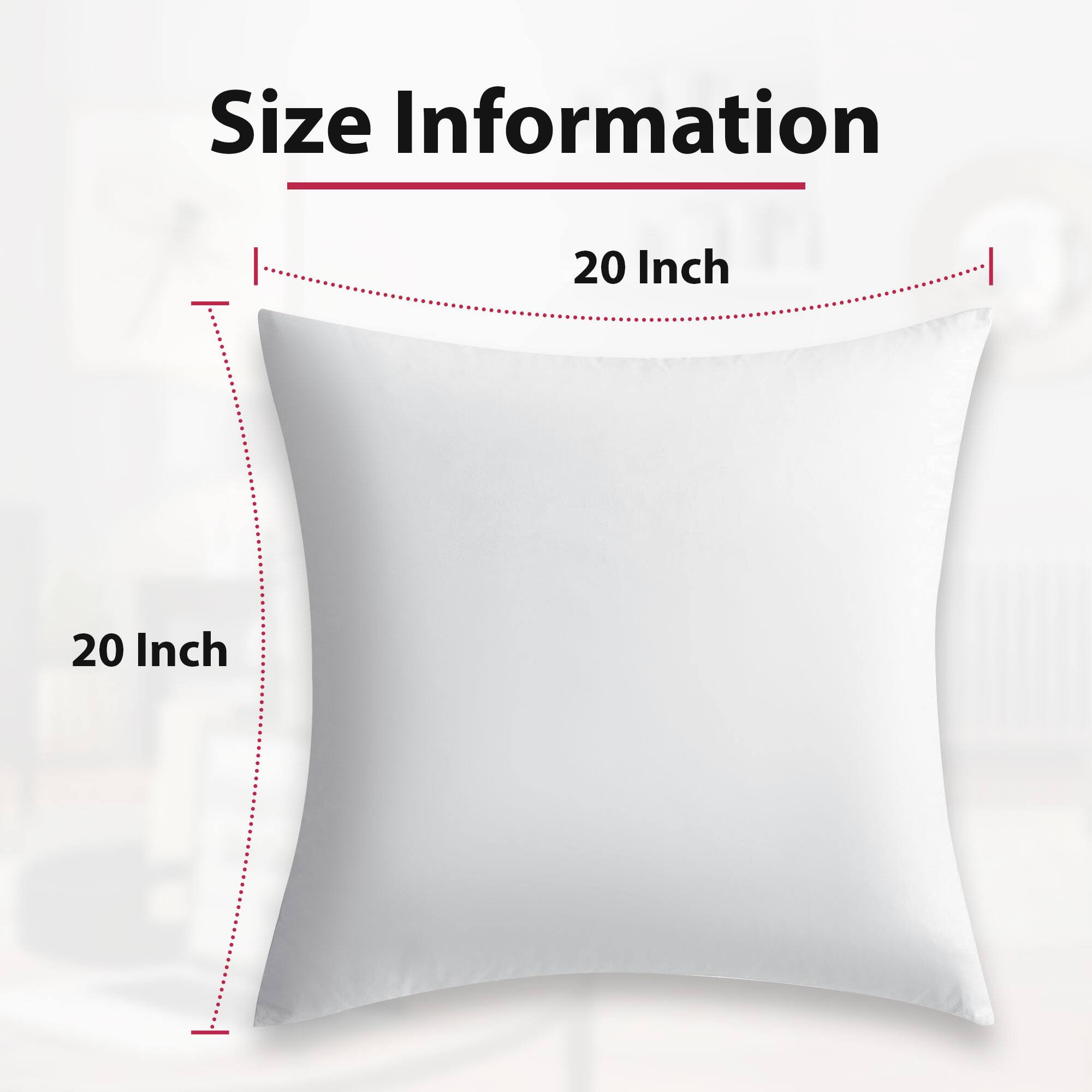 Size Information  
20 Inch  
20 Inch