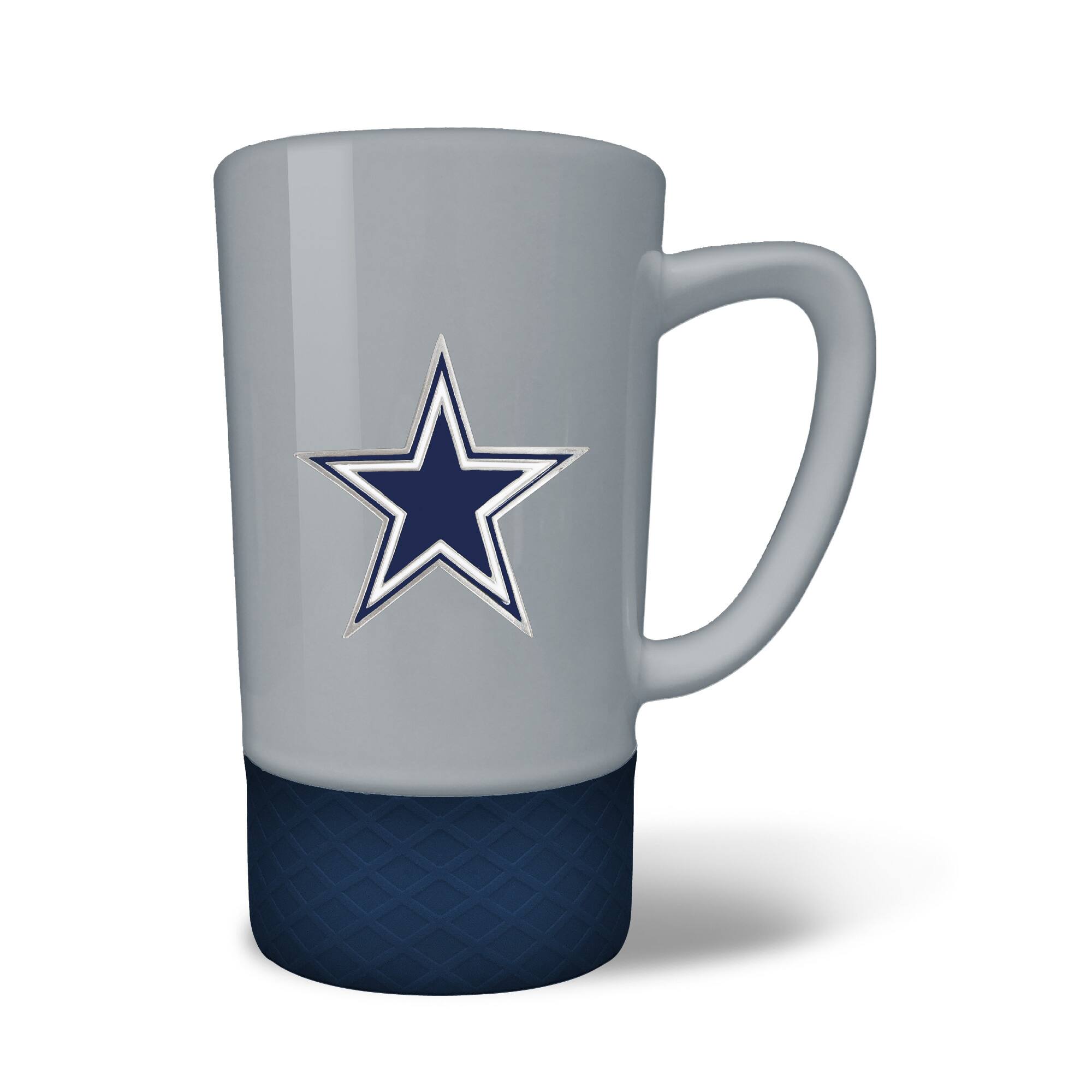Front. Great American Products - Dallas Cowboys 15oz. Team Colored Jump Mug - Multicolor.