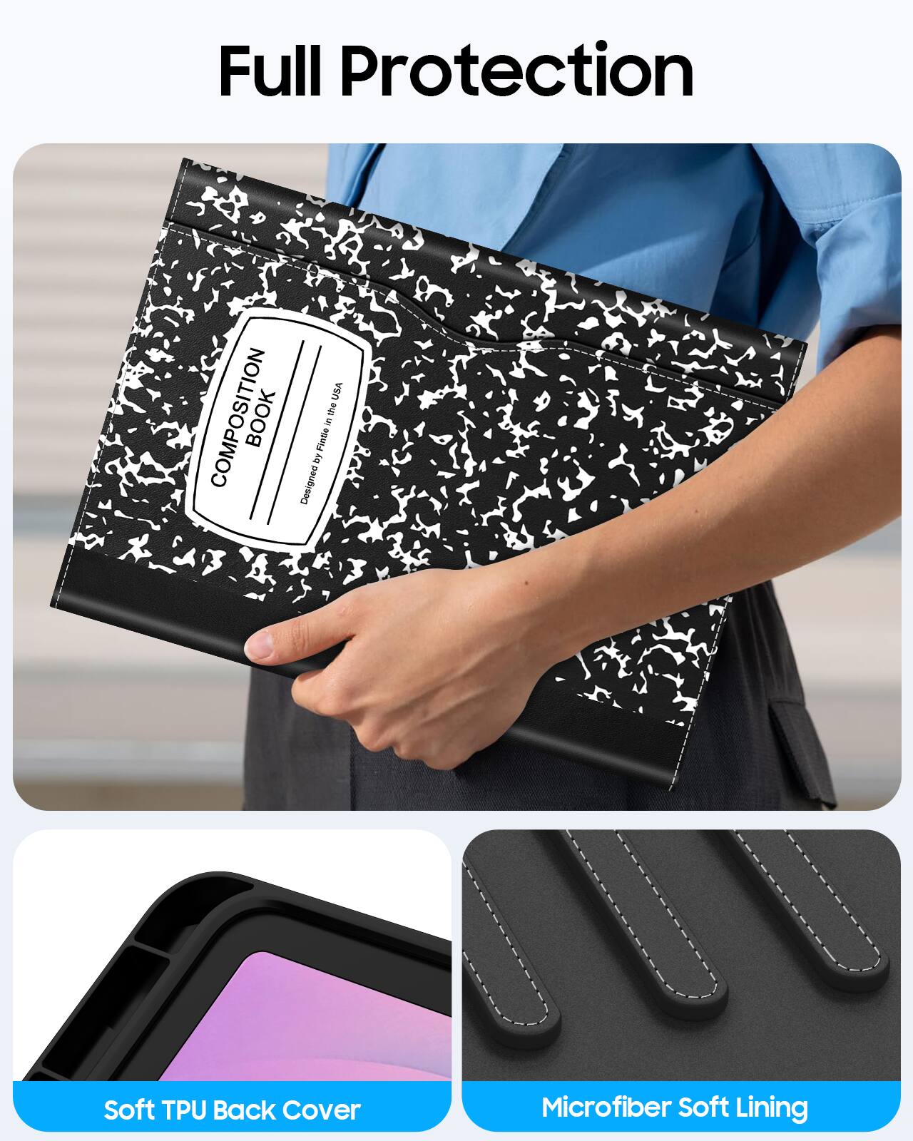 Fintie Portfolio Case for Samsung Galaxy Tab S12+ 12.6 Inch 2026 ...