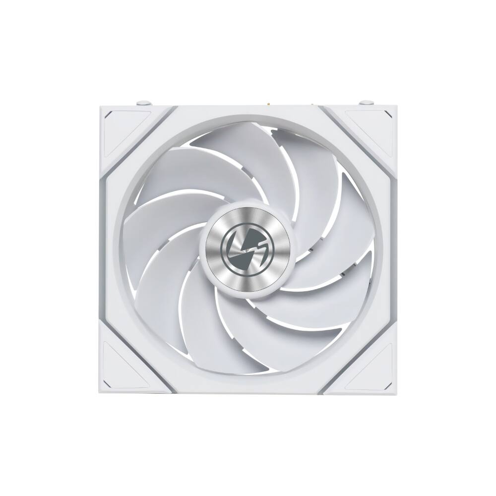 Left. Lian Li - UNI FAN TL Flex 120mm Reverse Blade ARGB Fan, Single Pack, Infinity Mirror, Controller Not Included(12RTL1F1W) - White.