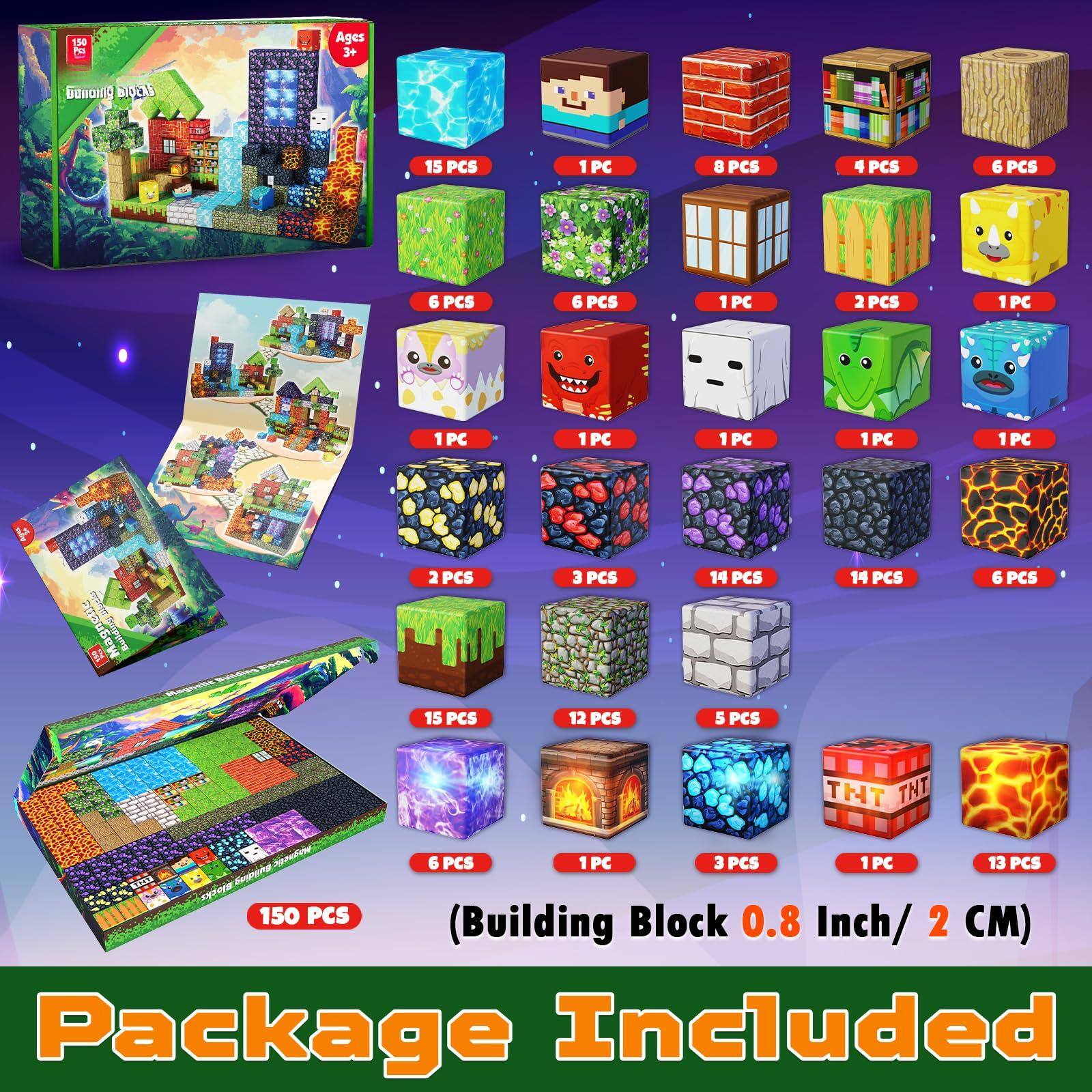 Sure, here is the corrected and grouped text from the image:

---

**Ages 3+**

**150 PCS (Building Block 0.8 Inch / 2 CM)**

**Package Included**

- **15 PCS**
- **1 PC**
- **8 PCS**
- **4 PCS**
- **6 PCS**
- **6 PCS**
- **6 PCS**
- **1 PC**
- **2 PCS**
- **1 PC**
- **1 PC**
- **1 PC**
- **1 PC**
- **1 PC**
- **1 PC**
- **1 PC**
- **1 PC**
- **1 PC**
- **1 PC**
- **1 PC**
- **1 PC**
- **1 PC**
- **1 PC**
- **1 PC**
- **1 PC**
- **1 PC**
- **1 PC**
- **1 PC**
- **1 PC**
- **1 PC**
- **1 PC**
- **1 PC**
- **1 PC**
- **1 PC**
- **1 PC**
- **1 PC**
- **1 PC**
- **1 PC**
- **1 PC**
- **1 PC**
- **1 PC**
- **1 PC**
-