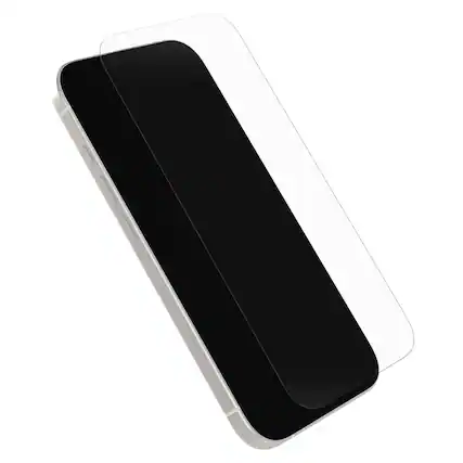 Front. OtterBox - Glass Screen Protector for Apple iPhone 17 - Clear.