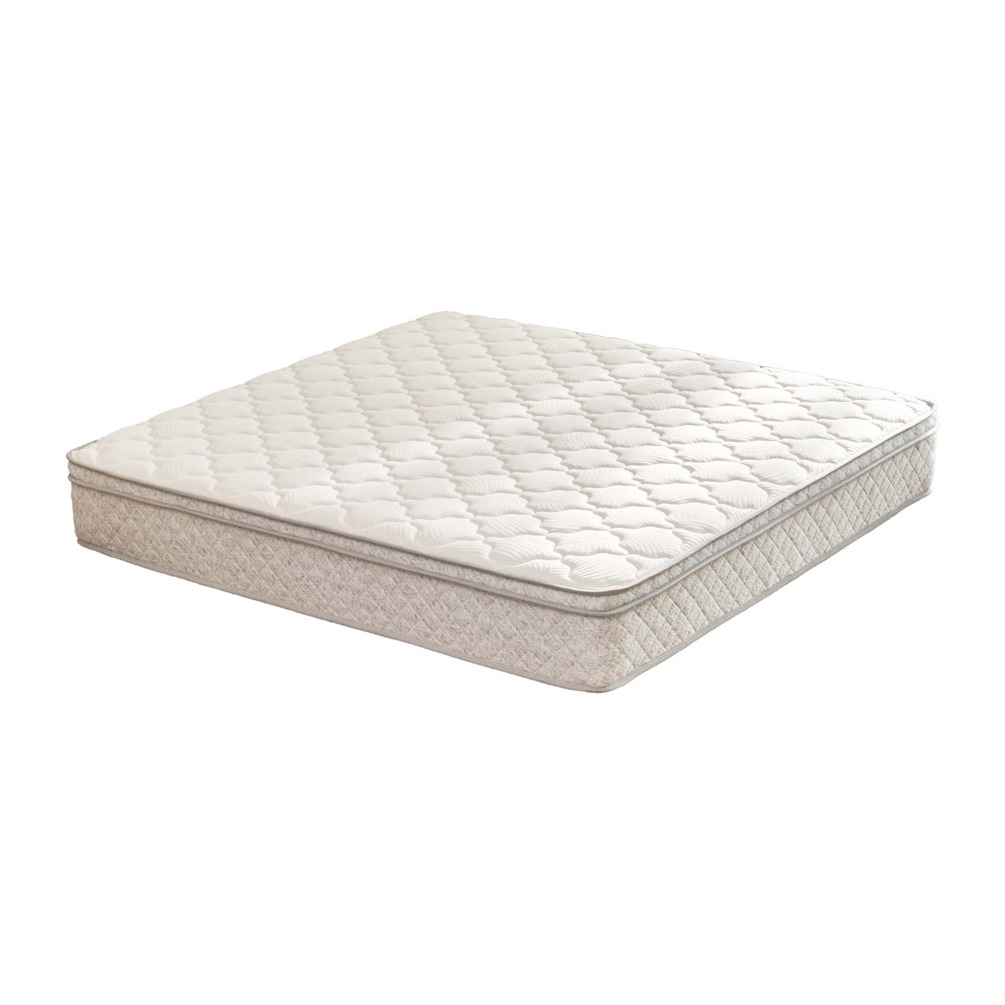 Left. APRILSOUL - King Size Mattress 12 Inch Hybrid King Mattress in a Box with Memory Foam and Pocket Spring - Grey.