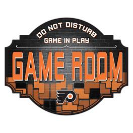 Fan Creations - Philadelphia Flyers 12'' Game Room Tavern Sign - Multicolor