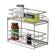 Alt View Zoom 16. Honey-Can-Do - Under Sink Organizer with 2 Drawers - Gray.