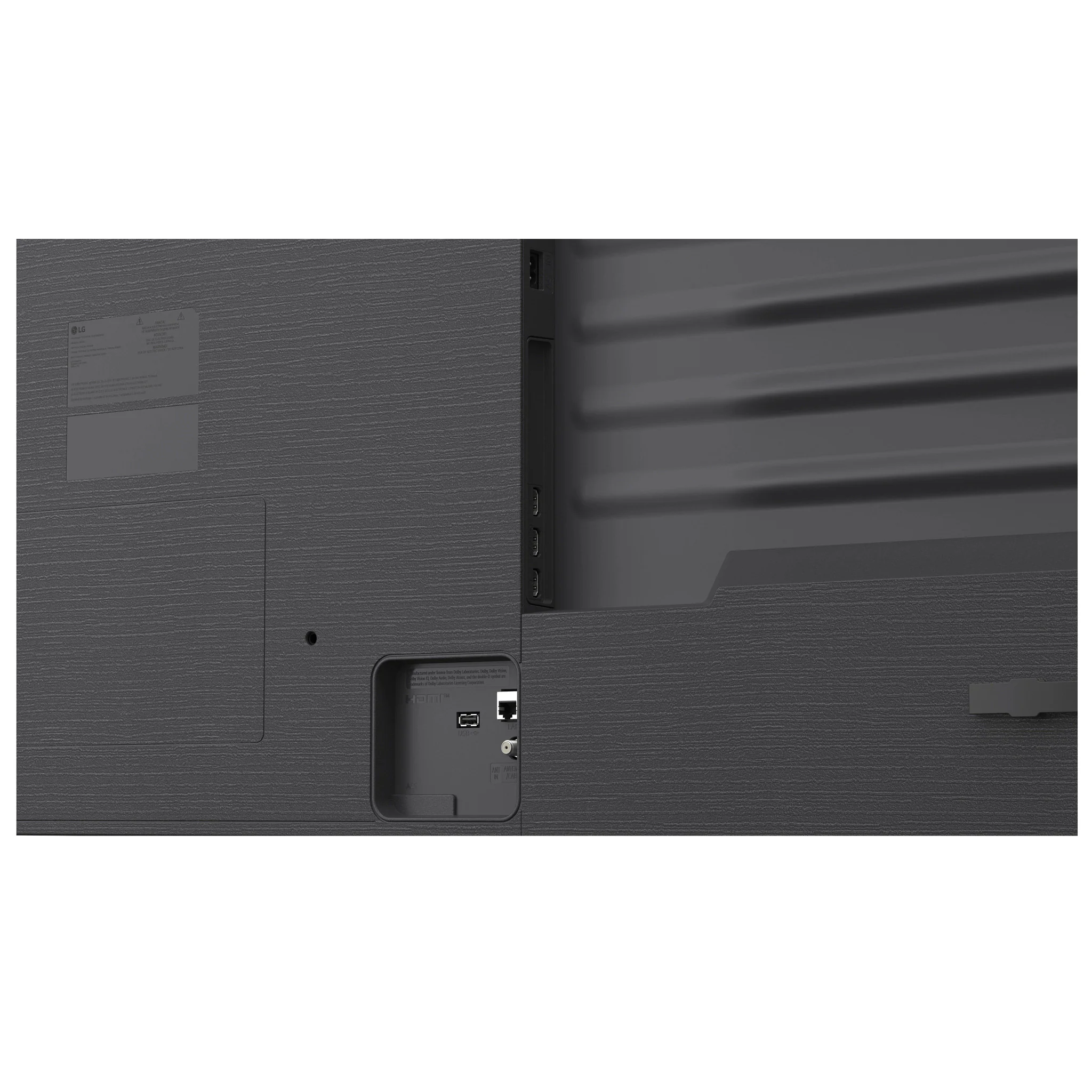 Alt View 30. LG - 75" Class 75B Series QNED AI Mini LED 4K Smart webOS TV (2026).