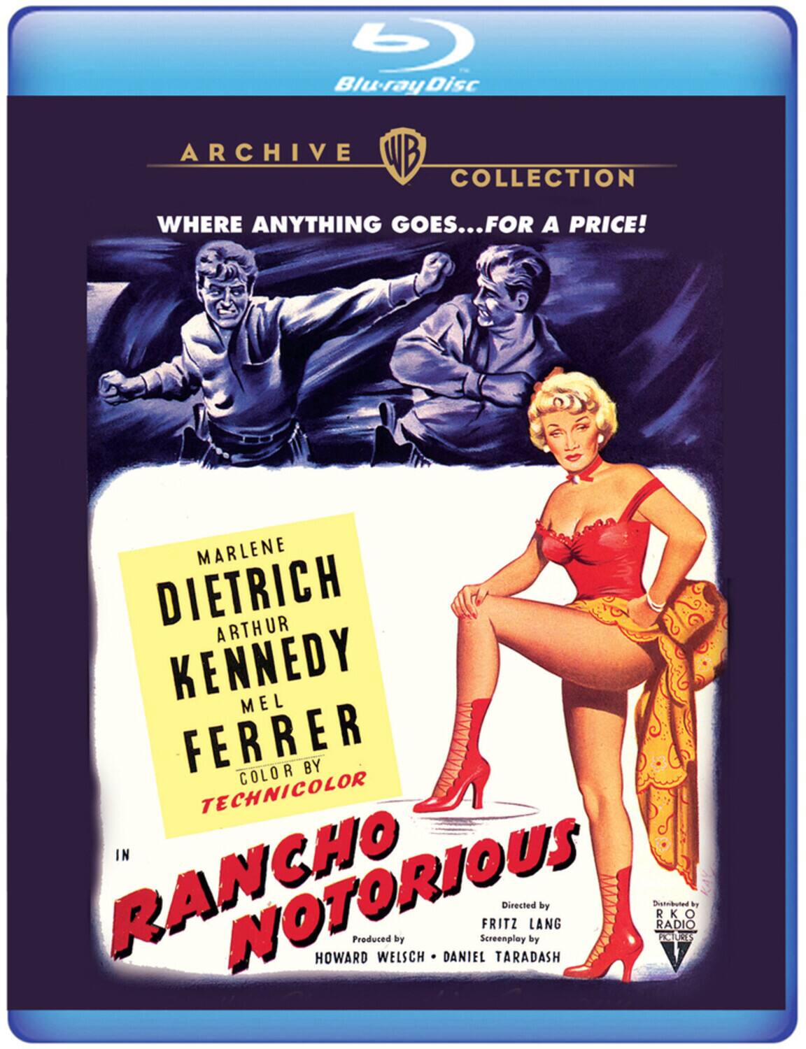 Front. Rancho Notorious (1952) (MOD) (BluRay Movie).
