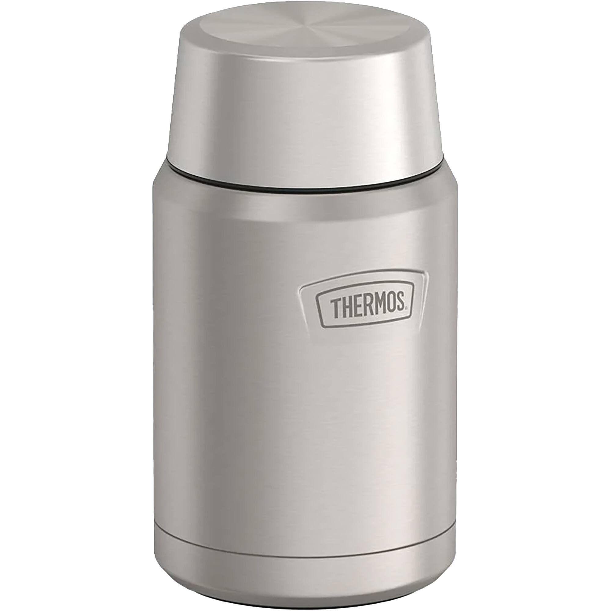 Alt View 1. Thermos - Thermos 24 oz. Icon Stainless Steel Food Jar - Matte Stainless Steel - Matte Stainless Steel.