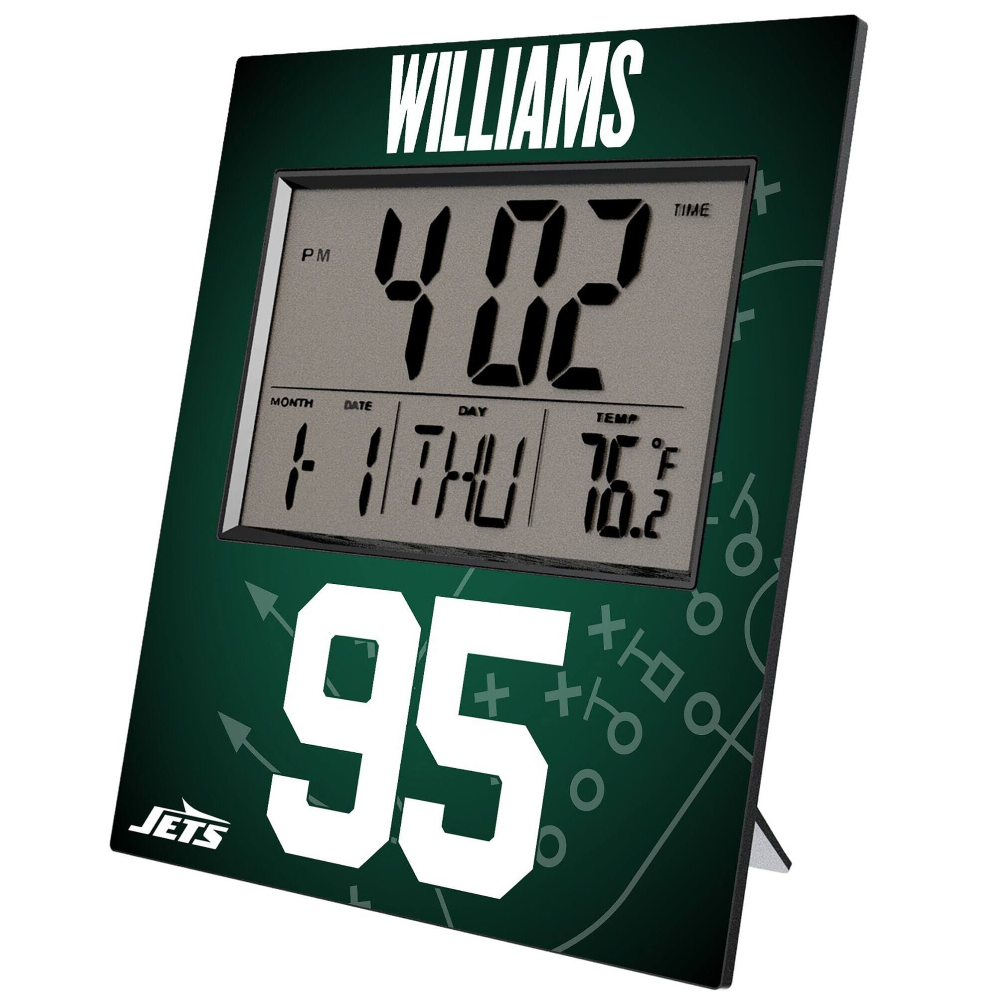 WILLIAMS

TIME 4:02 PM

MONTH 11 DATE 1 DAY THU TEMP 76°F

95

JETS