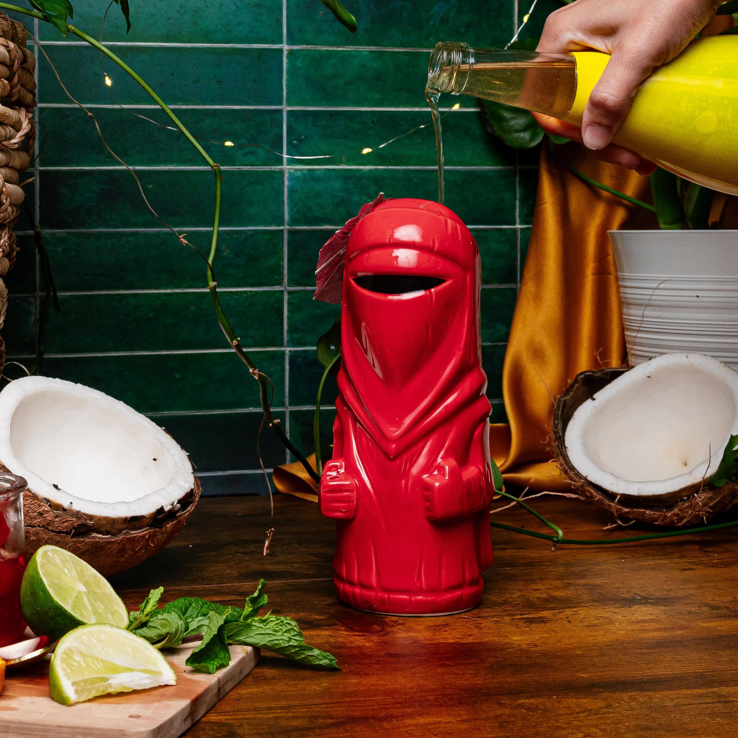 Alt View 2. Star Wars - Geeki Tikis Star Wars Imperial Royal Guard Ceramic Mug | Holds 14 Ounces - Red.