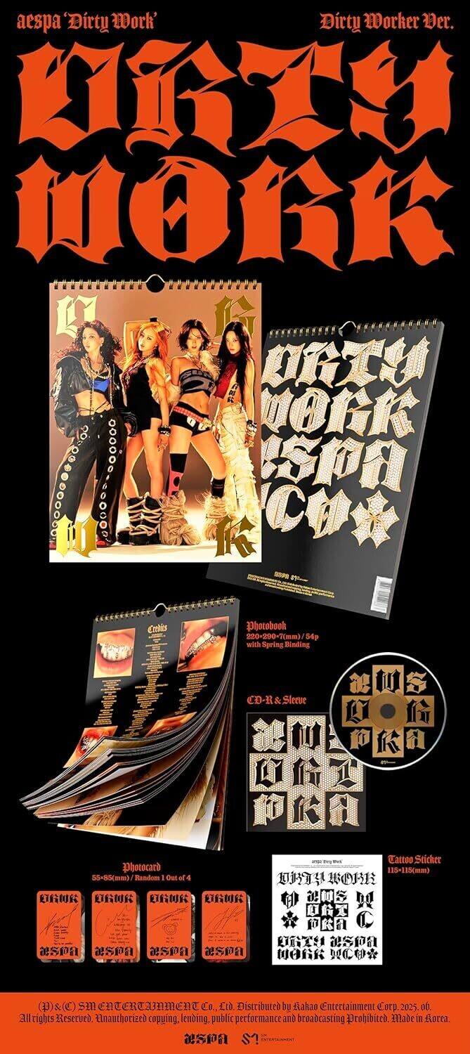 Aespa Dirty Work COMPACT DISCS [CD] - Best Buy