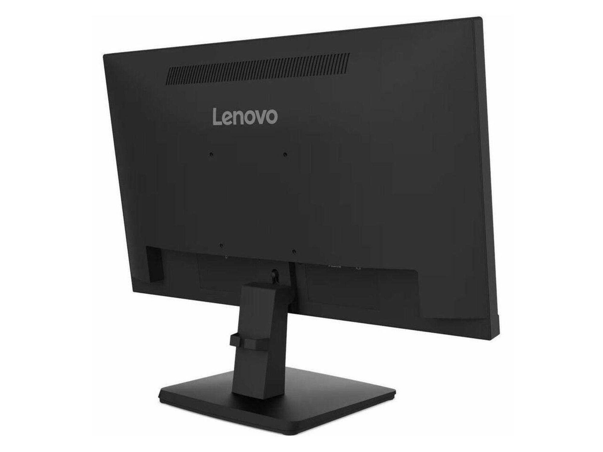 Alt View 2. Lenovo - Lenovo - ThinkVision 21.5" IPS LED FHD 48Hz - 100Hz Monitor (HDMI, VGA) - Raven Black - Raven Black.