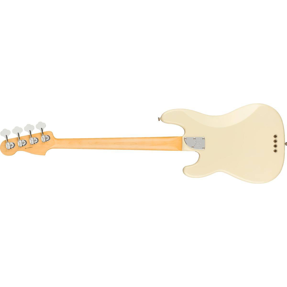 Alt View 1. Fender - Fender American Professional II Precision Bass Guitar, Maple Fingerboard, Olympic White.