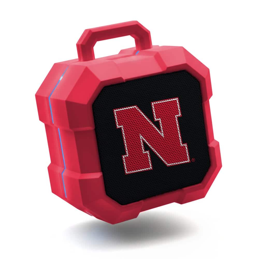 LDM Company - Nebraska Huskers Bluetooth Tailgate Speaker - Multicolor