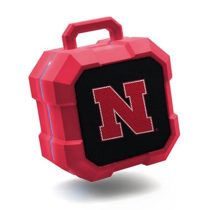 Front. LDM Company - Nebraska Huskers Bluetooth Tailgate Speaker - Multicolor.