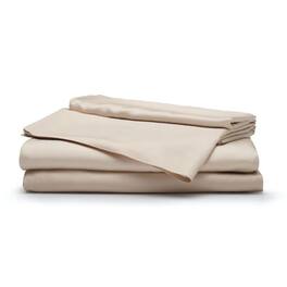 Sleepgram - Viscose from Bamboo King Bed Sheet Set with 2 Pillowcases - Sand