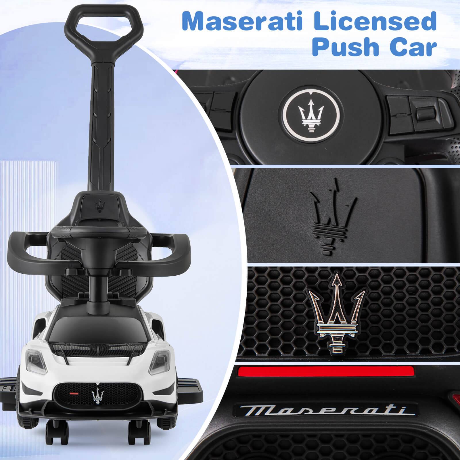 Maserati Licensed Push Car