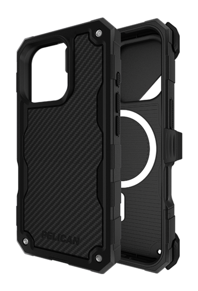 Pelican Shield Carbon Fiber with MagSafe Case and Holster iPhone 16 Pro Black - Best Buy Pelican Shield Carbon Fiber with MagSafe Case and Holster iPhone 16 Pro Black - Best Buy
