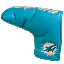 Team Golf - Miami Dolphins Tour Blade Putter Cover - Multicolor