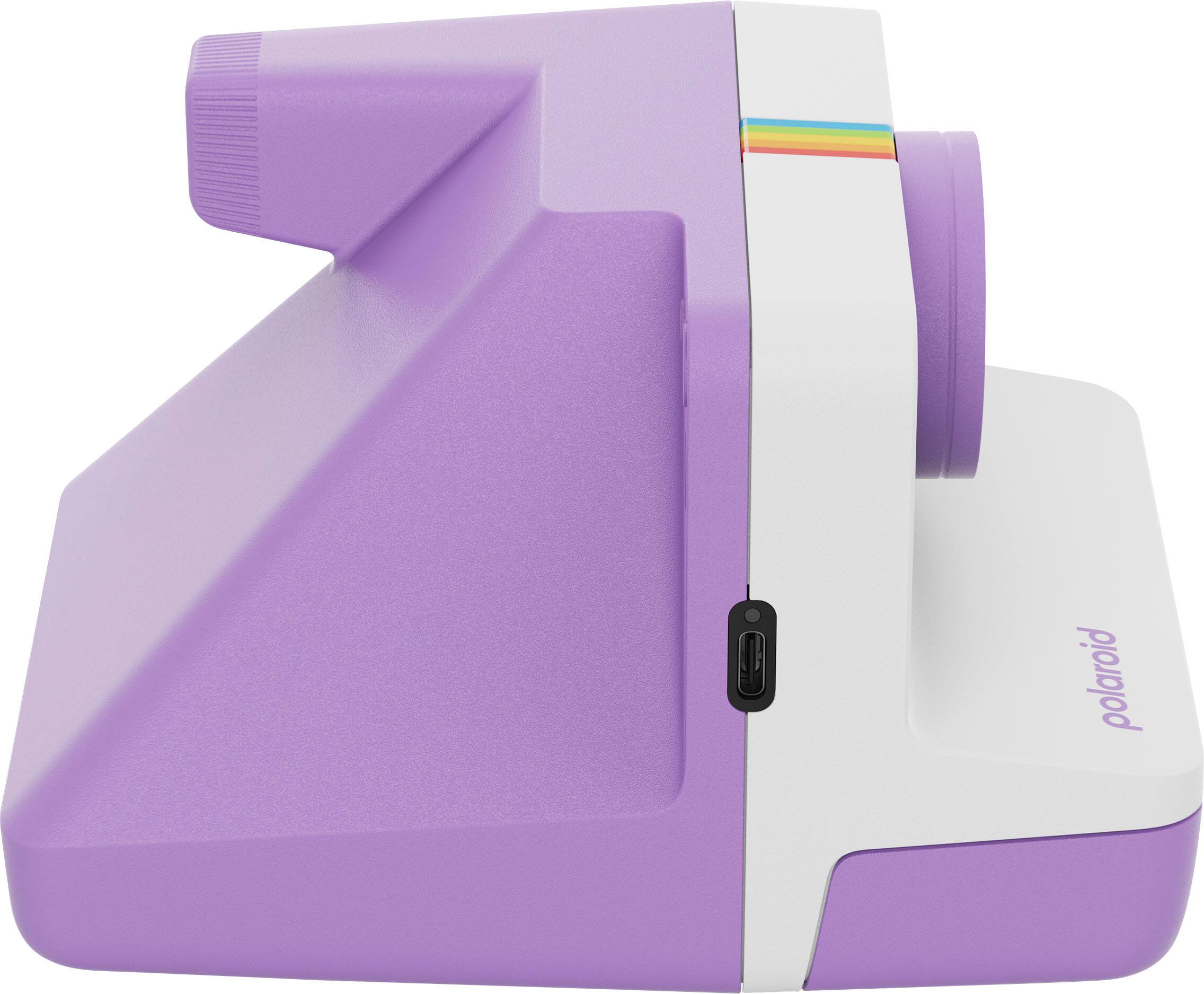 Back. Polaroid - Now Instant Camera Generation 3 - Purple.