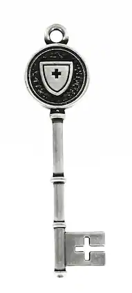 Nerd Block - Resident Evil Arcade Block Shield Metal Key Replica