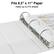 Fits 8.5" x 11" Paper
Holds up to 275 sheets