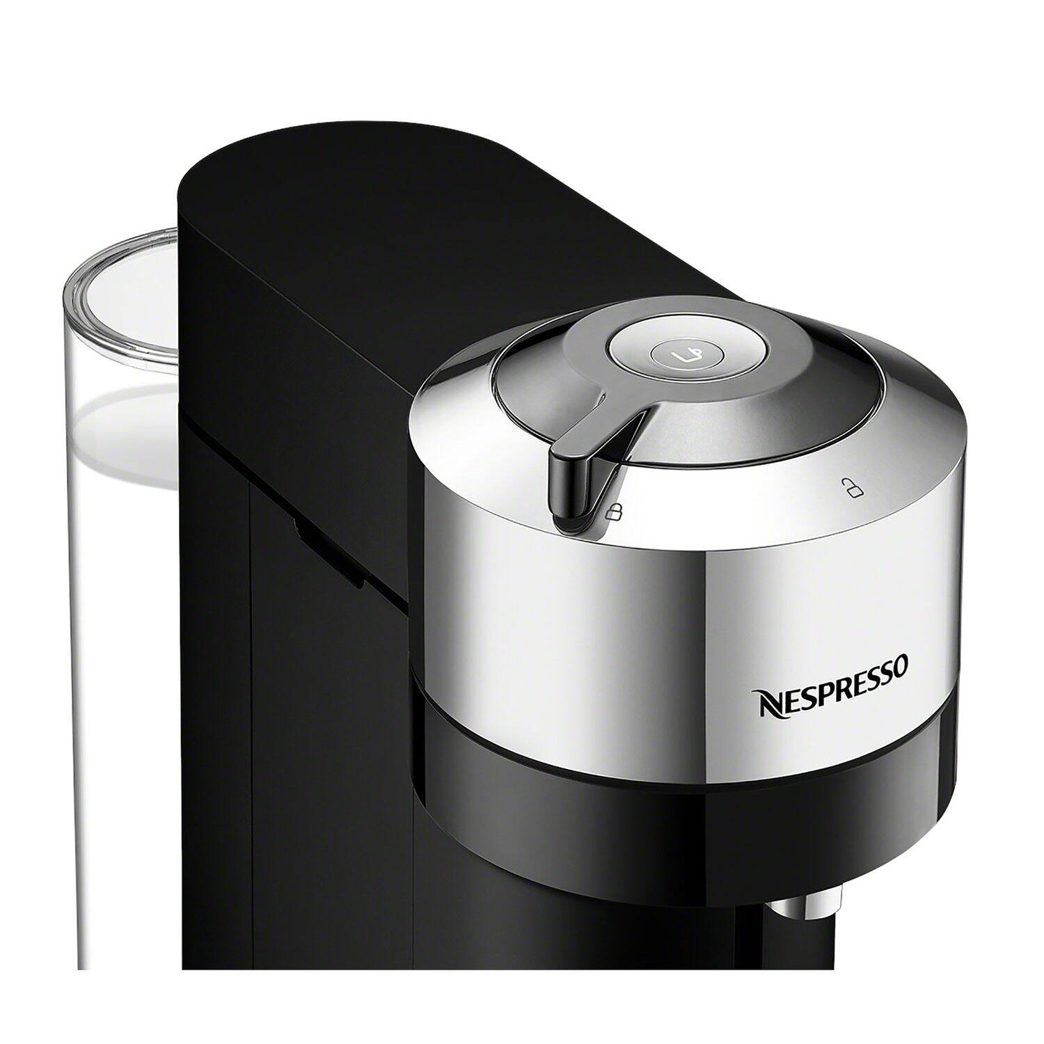 Alt View 5. Nespresso - Vertuo Next Premium Coffee and Espresso Maker in Chrome, 120V - Chrome.