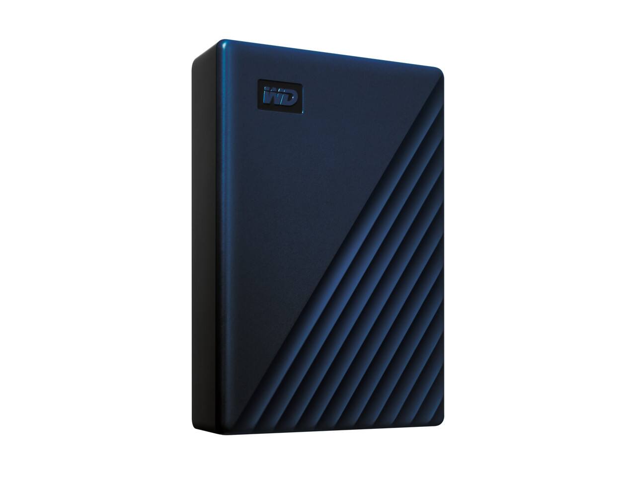 Angle. Western Digital - WD 6TB My Passport for Mac Portable Storage Model WDBK6C0060BBL-WESN Blue - Blue.