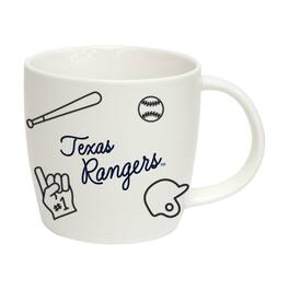 Logo Brands - Texas Rangers 18oz. Playmaker Mug - Multicolor