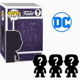 Set of 3 Surprise Mystery DC Comics Funko Pop! Randomly Selected - Black