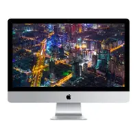 Apple - Certified Refurbished 27" iMac 5K - Intel Core i5 3.4GHz - 8GB Memory - 1TB FUSION DRIVE + 32GB SSD (2017) - Silver - Front_Zoom