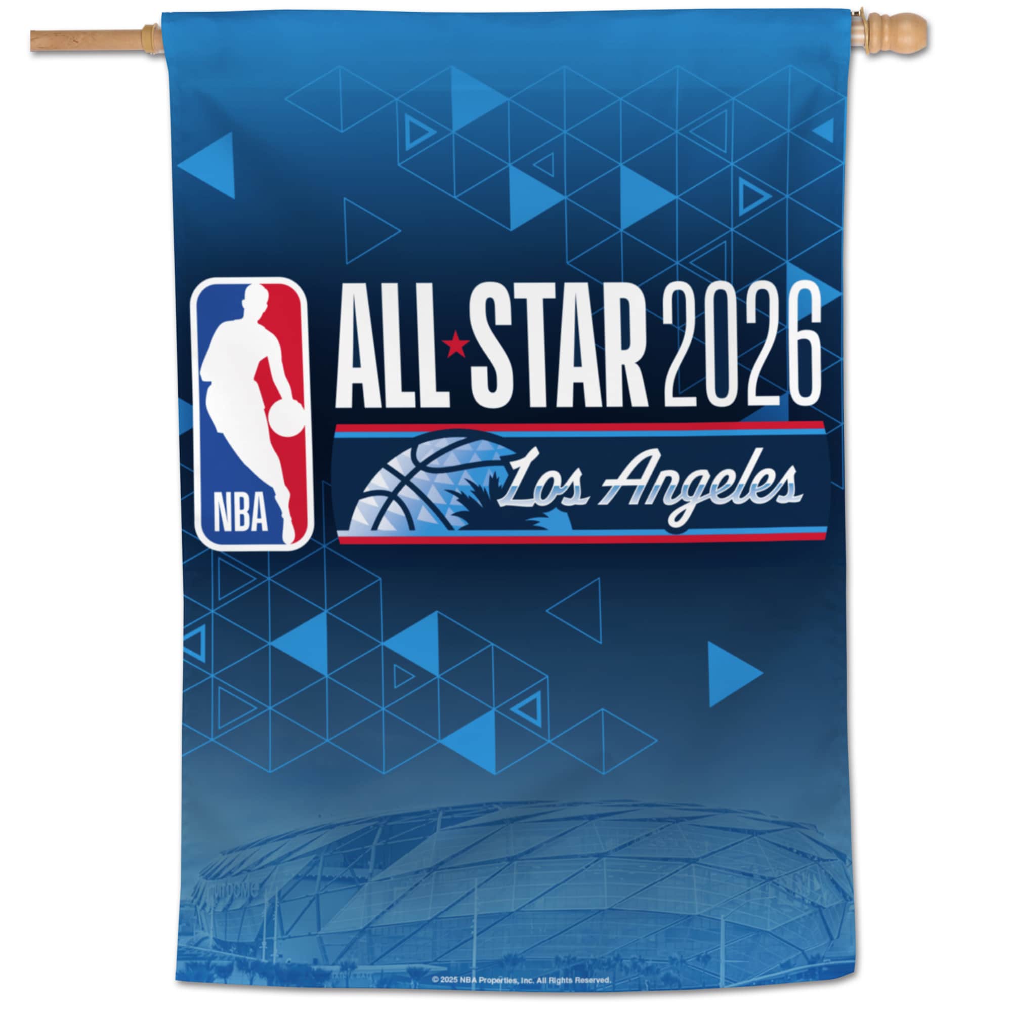 WinCraft - 2026 NBA All-Star Game Single-Sided 28" x 40" Vertical Banner - Multicolor