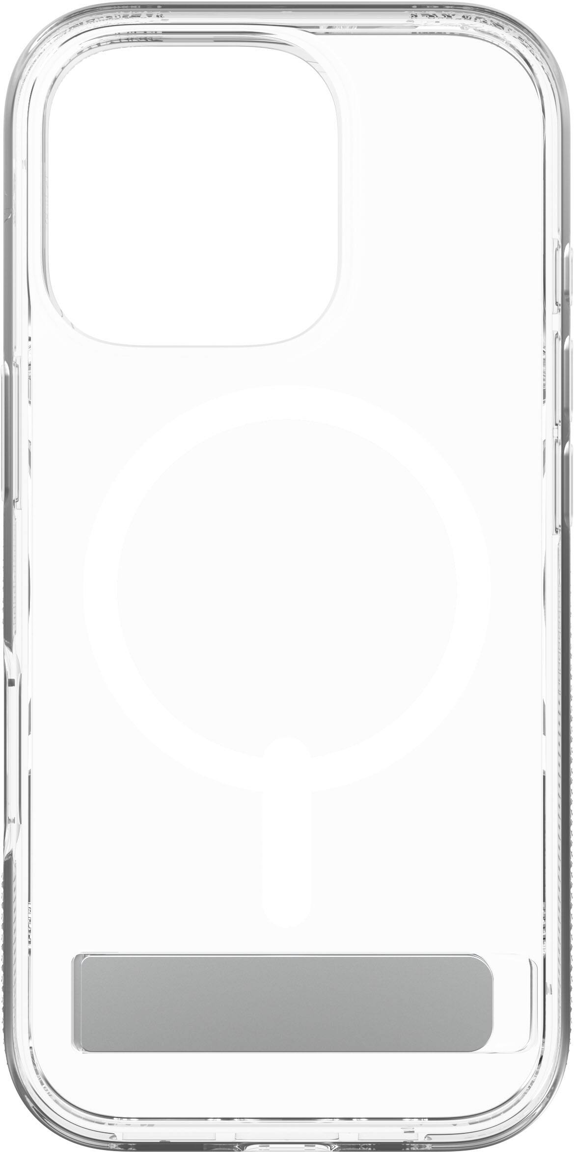 Alt View 20. ZAGG - Crystal Palace Snap MagSafe Compatible Case w/ Kickstand for Apple iPhone 16 Pro - Clear.