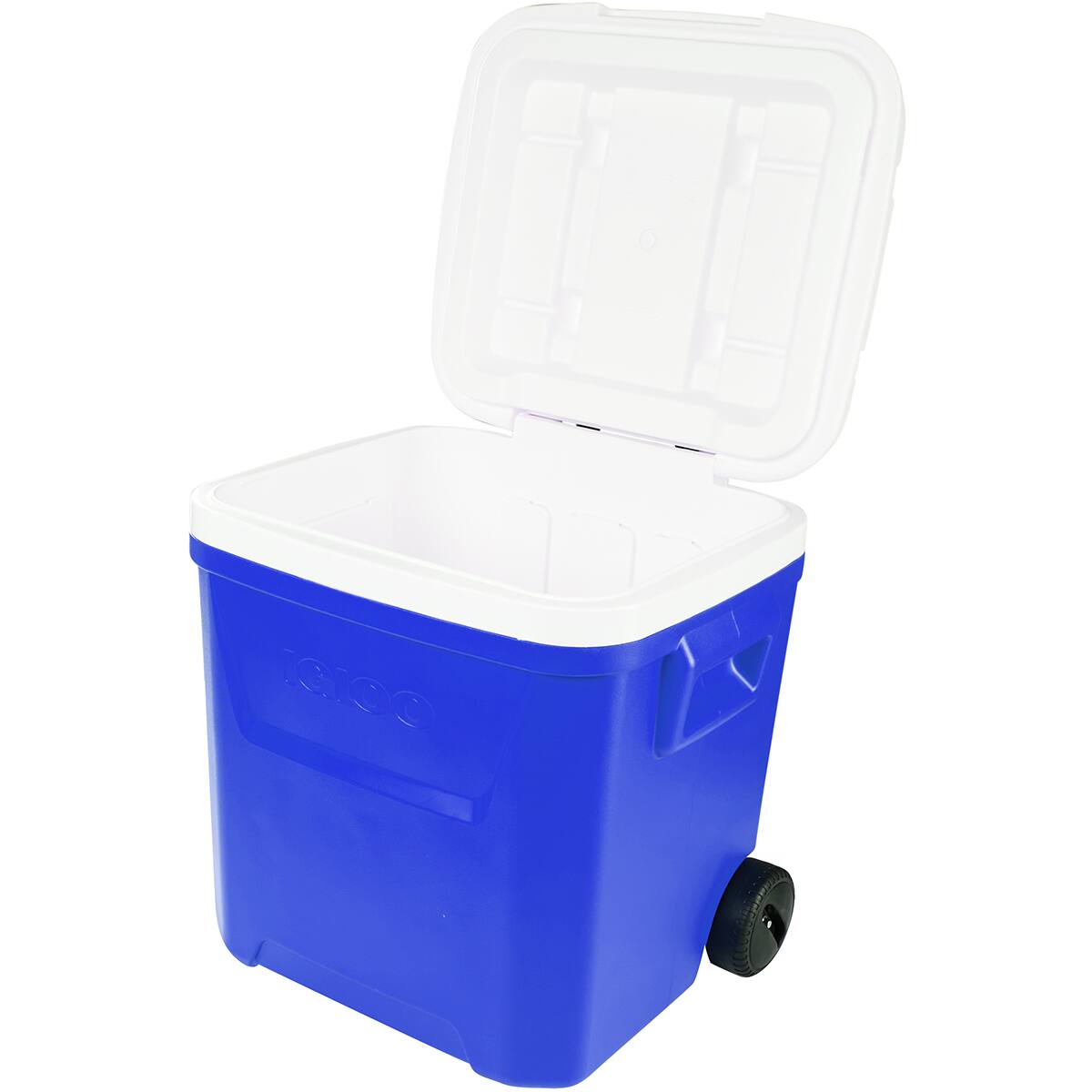 Alt View 3. Igloo - IGLOO Laguna 60 qt. Roller Hard Cooler - Majestic Blue - Blue.