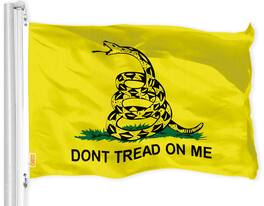 G128 - Gadsden Dont Tread On Me Flag 3x5 Ft 150D Polyester - Assorted Colors