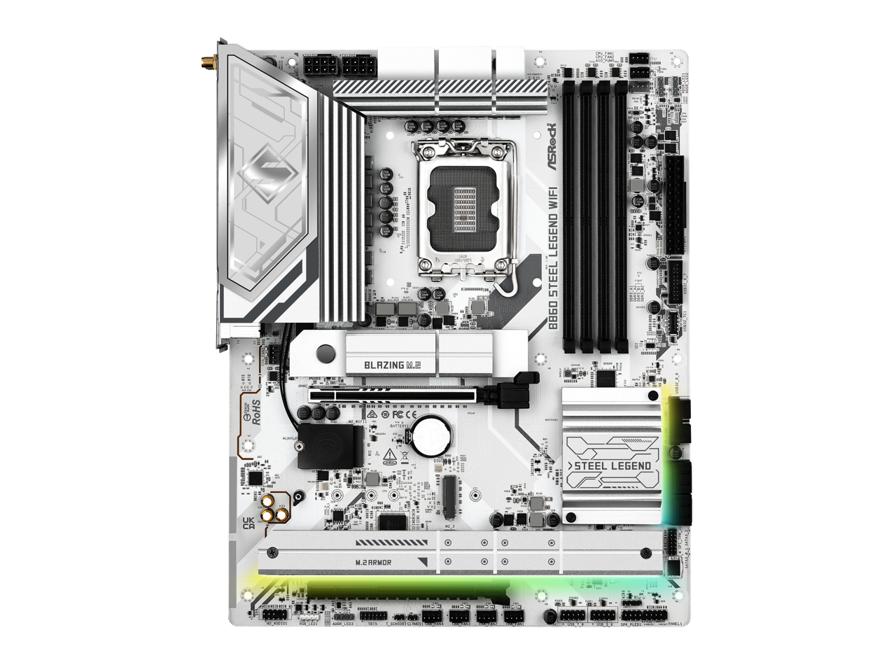 ASRock B660 STEEL LEGEND WIFI - STEEL B860M BLAZING N.E