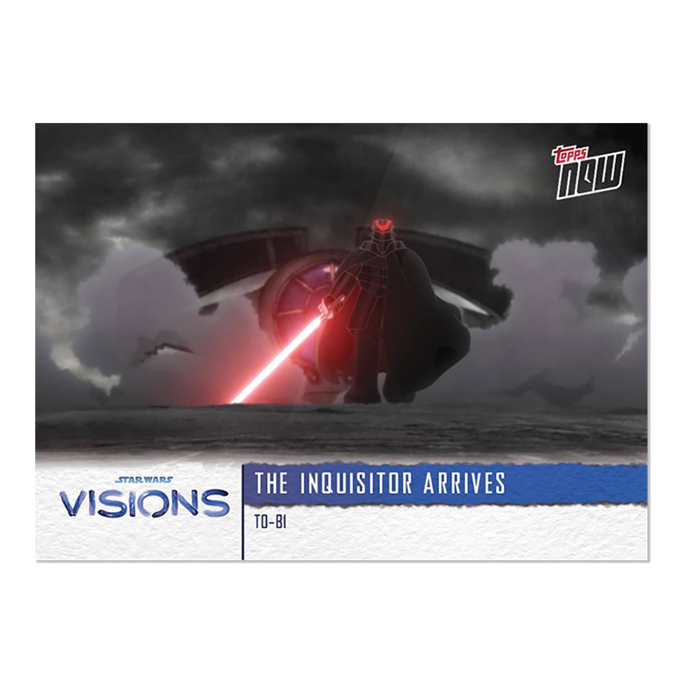 LPpS OW STAR WARS THE INQUISITOR ARRIVES VISIONS TO-BI

Corrected text:
LPpS OW STAR WARS THE INQUISITOR ARRIVES VISIONS TO-BI